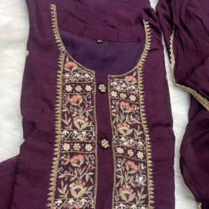 Straight Kurta set with comfy pants and Dupatta